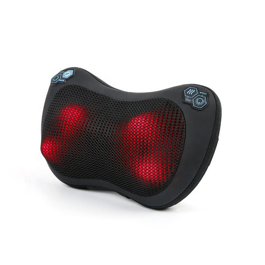 Car And Home Massage Pillow Kneading Heating Cervical Device